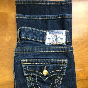 True Religion Boot Cut Jeans Swarovski 27 32